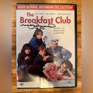 DVD signed by Molly Ringwald